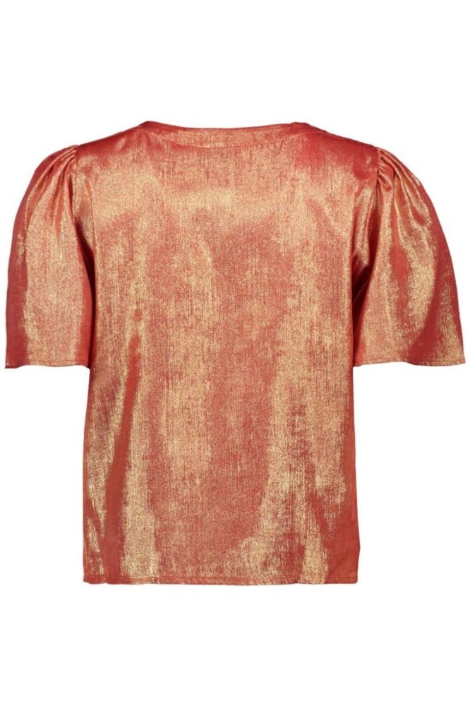 Vero Moda rode dames blouse | Achteraanzicht