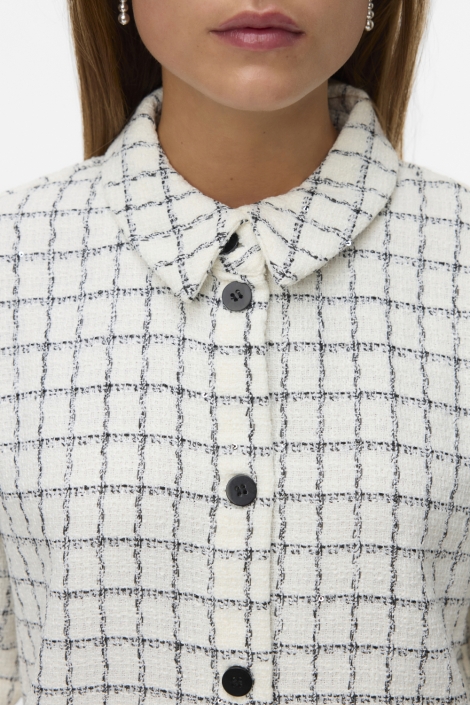 Vero Moda witte dames blouse | Close up
