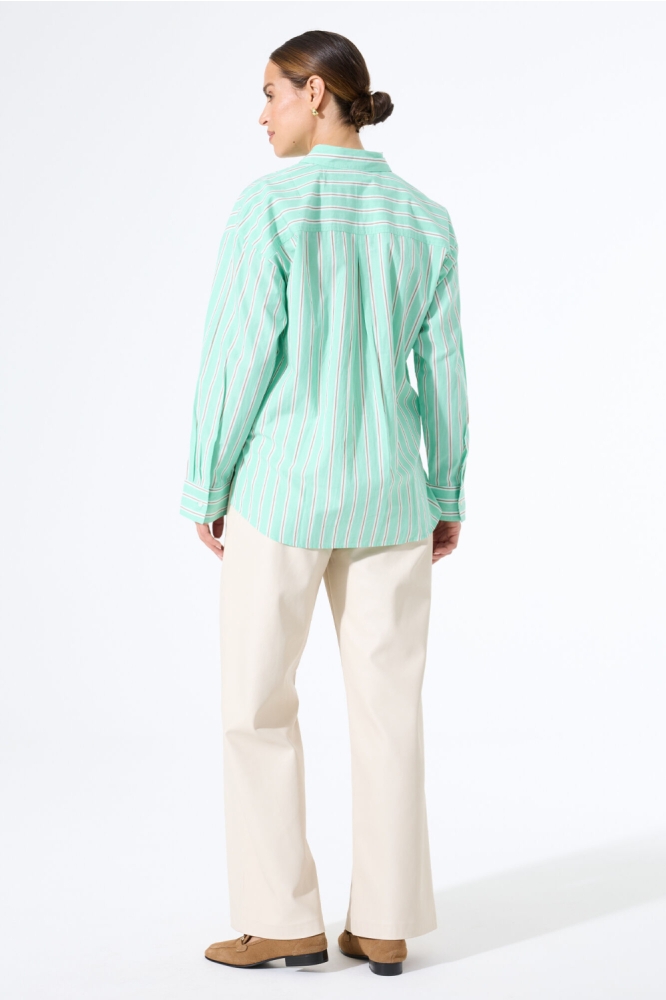Garcia groene dames blouse | Model