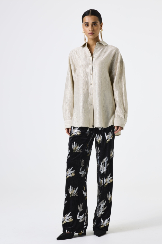 Garcia beige dames blouse | Model