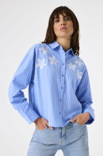 Garcia Blouse BLOUSE MET PATROON L50230 6882 RIVER VALLEY