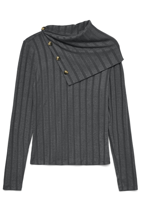 Vero Moda grijze dames t-shirt | Vooraanzicht