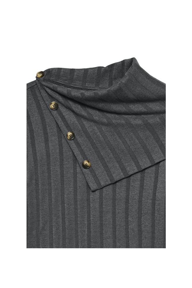 Vero Moda grijze dames t-shirt | Close up