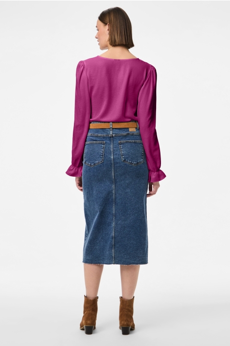 Pieces roze dames blouse | Model