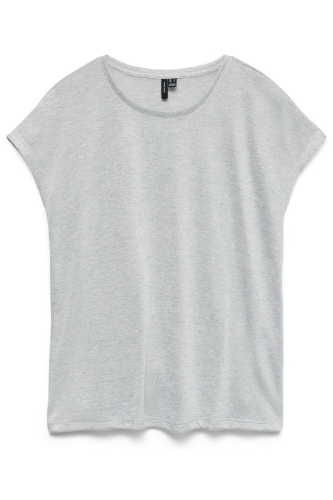 Vero Moda grijze dames t-shirt | Vooraanzicht