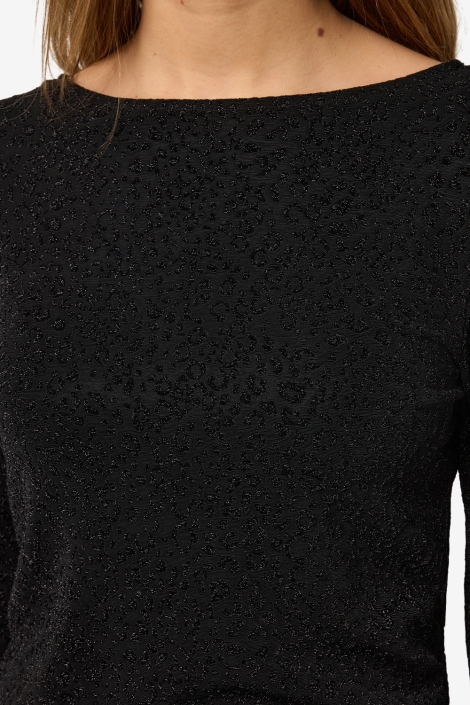 Noisy may zwarte dames t-shirt | Kleurstaal