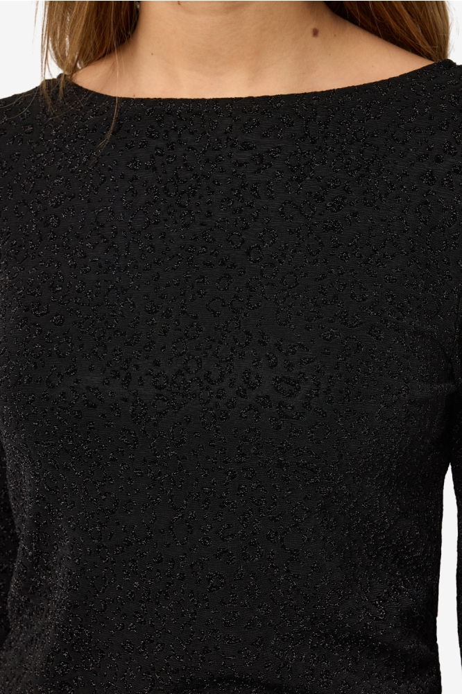 Noisy may zwarte dames t-shirt | Kleurstaal