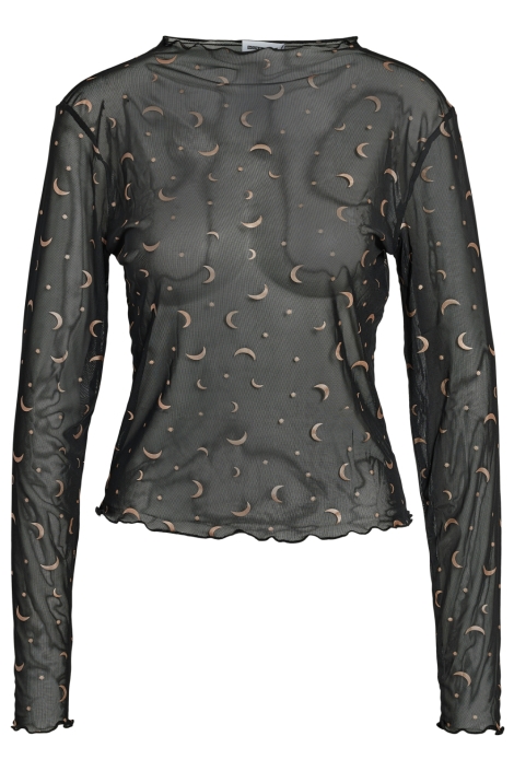 Noisy may zwarte dames t-shirt | Vooraanzicht