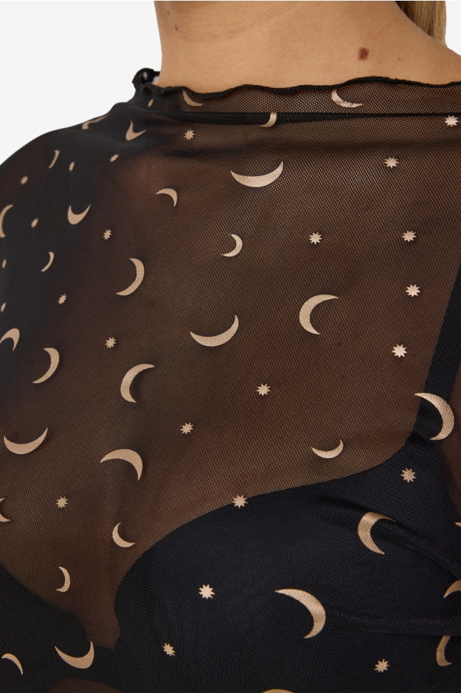 Noisy may zwarte dames t-shirt | Close up