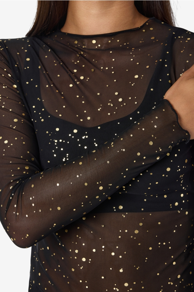 Noisy may zwarte dames t-shirt | Close up