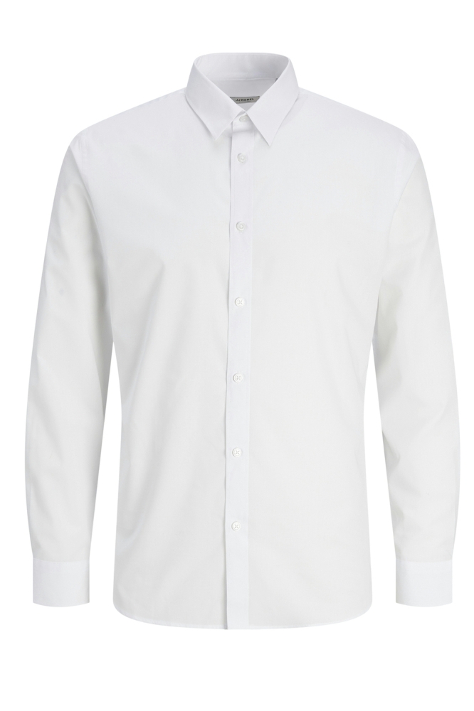 JREBGAVIN SOLID SHIRT LS NOOS 12267557 White