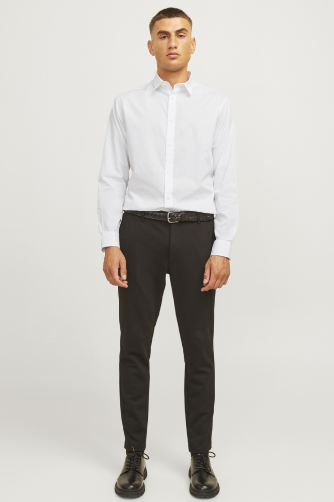 JREBGAVIN SOLID SHIRT LS NOOS 12267557 White