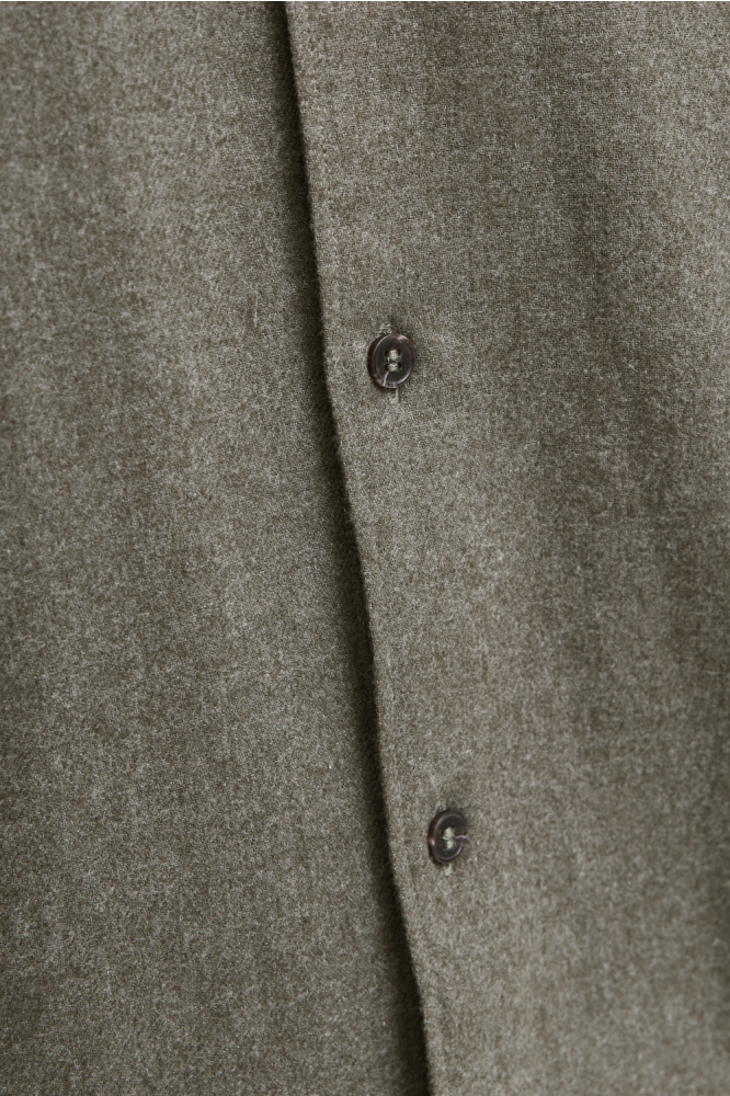 JJ Rebel groene heren overhemd | Close up