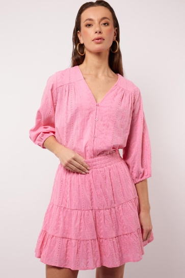 Fluresk Blouse AMARI BLOUSE 25ZZF14 228 BLUSH ROSE