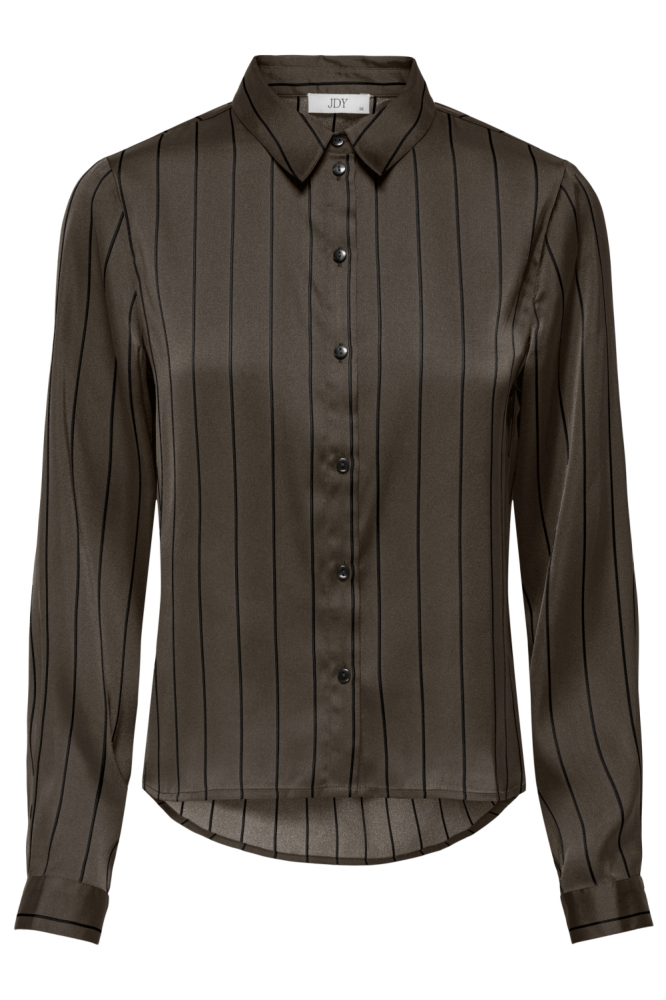 Jacqueline de Yong camel dames blouse | Vooraanzicht
