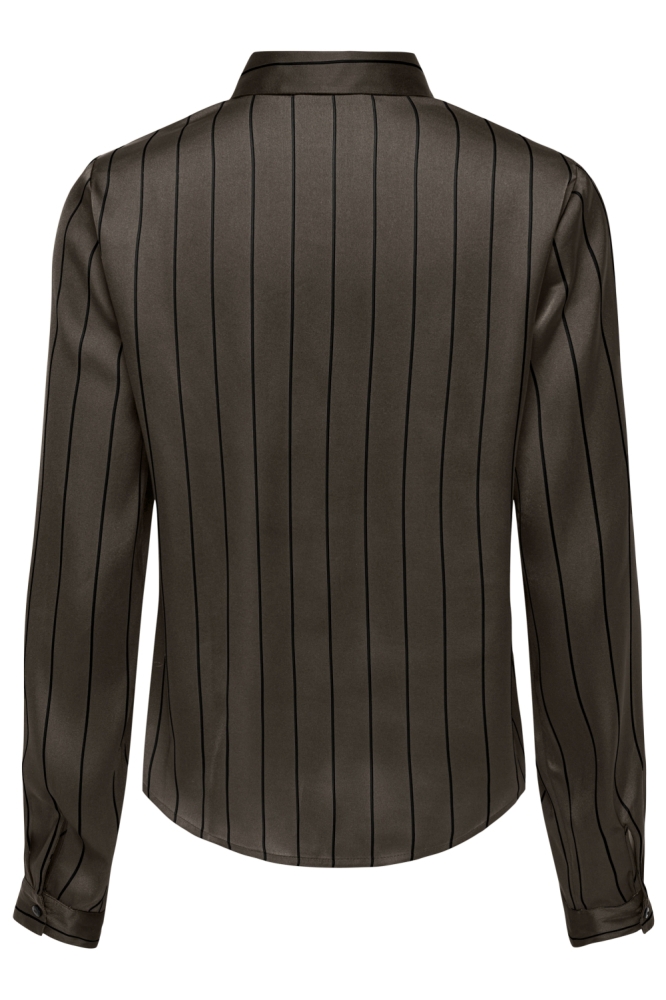 Jacqueline de Yong camel dames blouse | Achteraanzicht