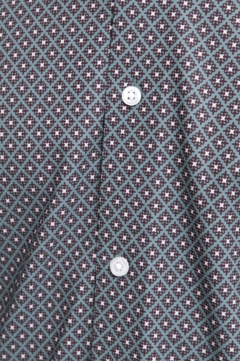 Jack & Jones blauwe heren overhemd | Close up