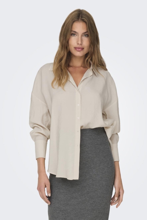 Only ecru dames blouse | Model