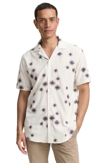 Tom Tailor Overhemd OVERHEMD MET GEBORDUURDE DETAILS 1046094XX10 37854