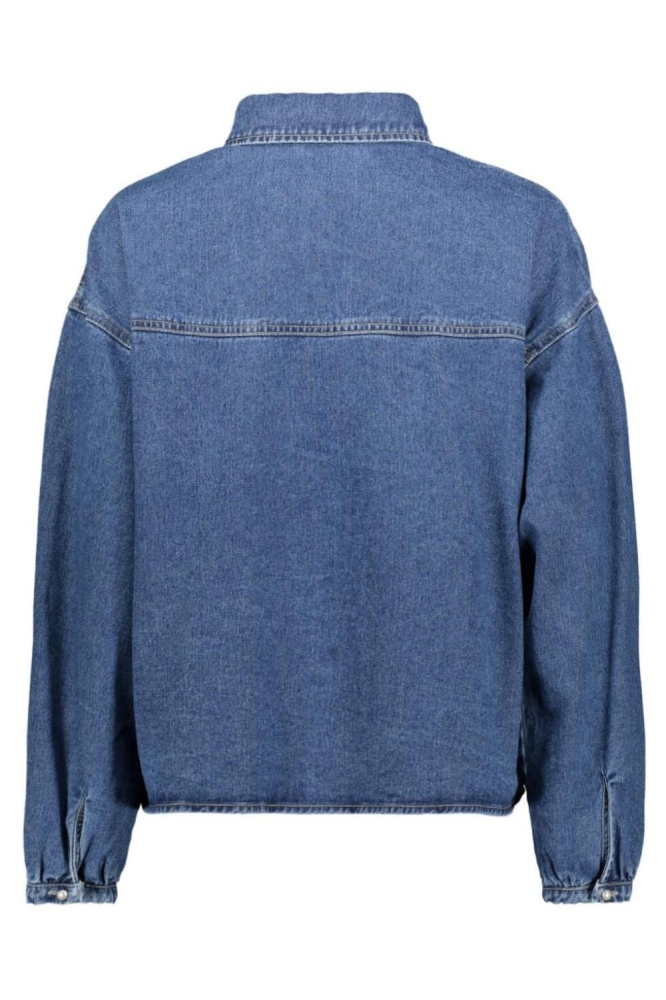 Vero Moda blauwe dames blouse | Achteraanzicht