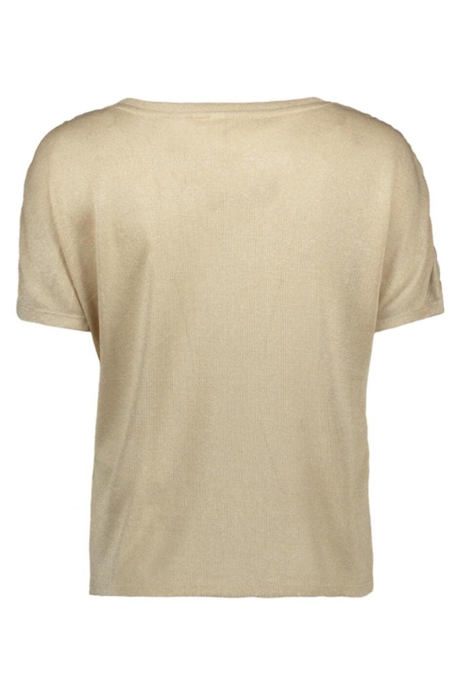 Vero Moda beige dames t-shirt | Achteraanzicht