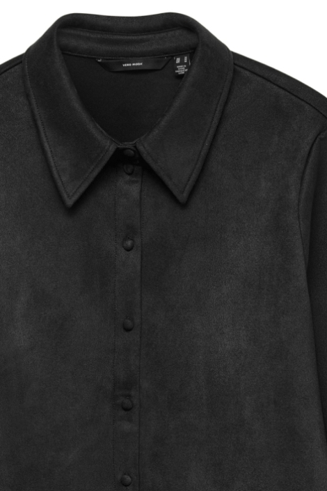 Vero Moda zwarte dames blouse | Close up
