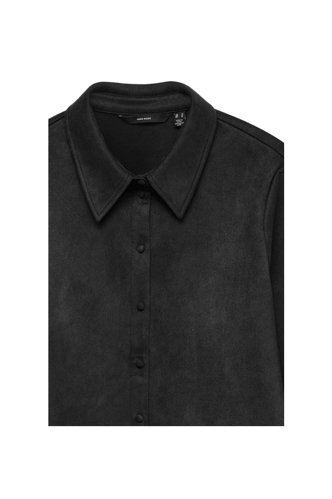 Vero Moda zwarte dames blouse | Close up