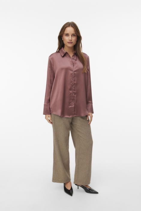 Vero Moda bordeaux dames blouse | Model