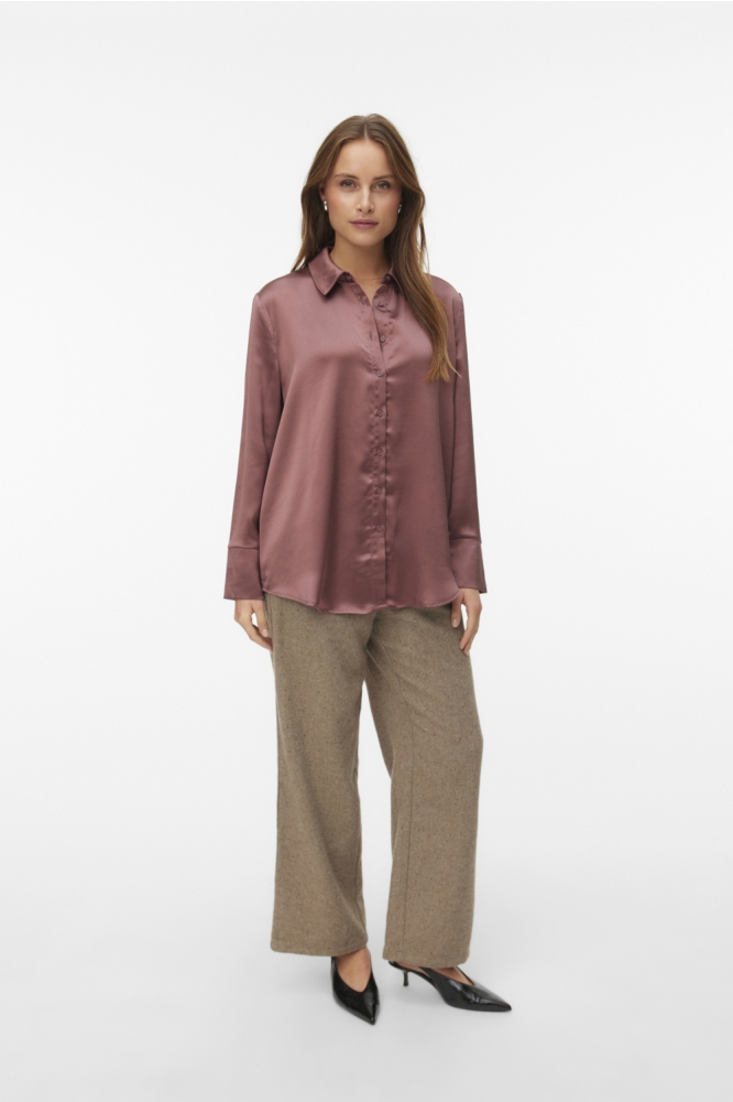 Vero Moda bordeaux dames blouse | Model