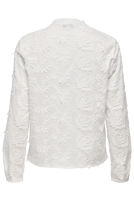 Only witte dames blouse | Achteraanzicht