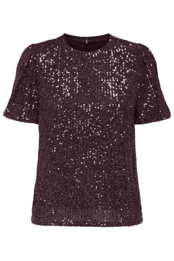 Only rode dames t-shirt | Vooraanzicht