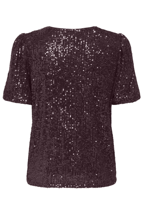 Only rode dames t-shirt | Achteraanzicht