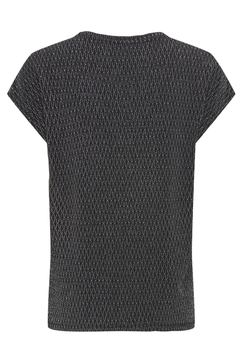 Only zwarte dames t-shirt | Achteraanzicht