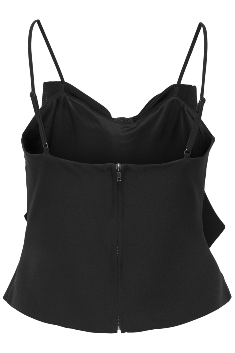 Only zwarte dames top | Achteraanzicht