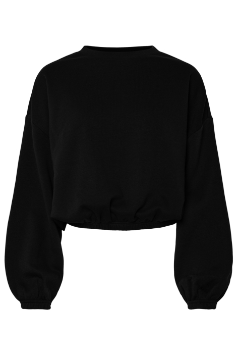 Pieces zwarte dames sweater | Vooraanzicht