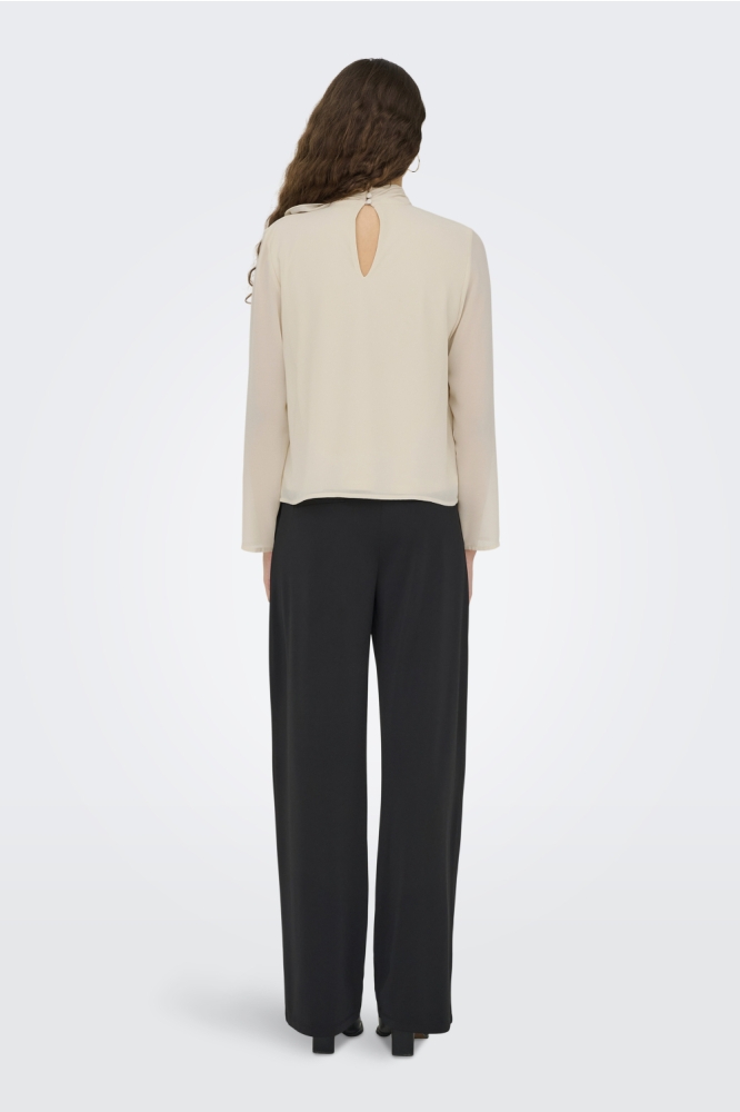 Jacqueline de Yong beige dames blouse | Model