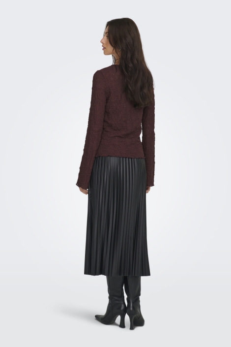 Only bruine dames t-shirt | Model