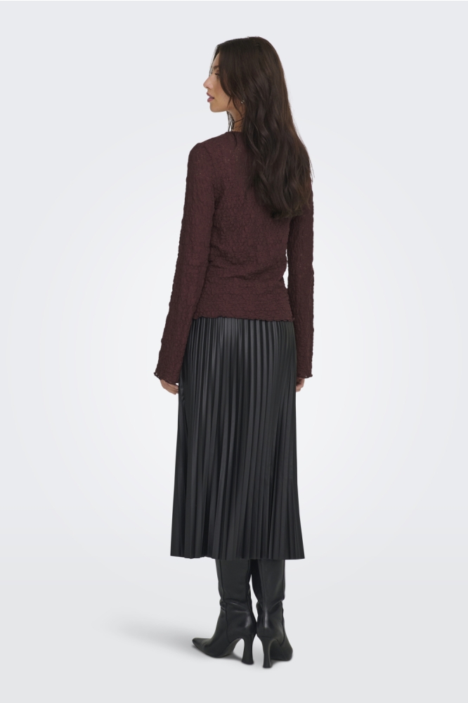 Only bruine dames t-shirt | Model