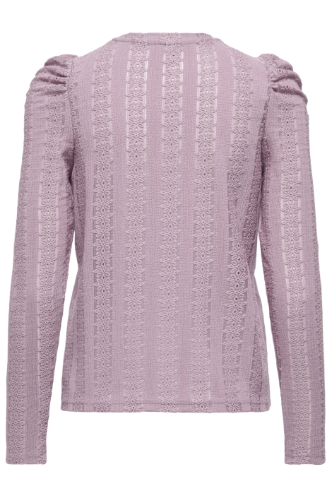 Only roze dames t-shirt | Achteraanzicht