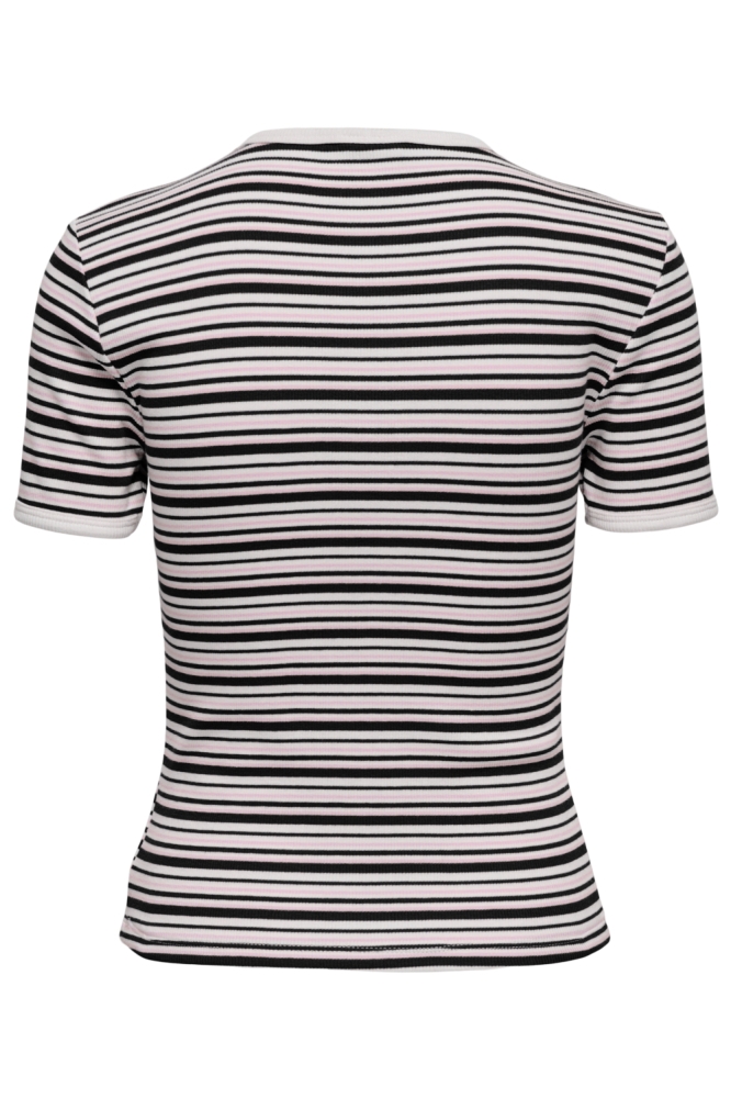 Jacqueline de Yong zwarte dames t-shirt |