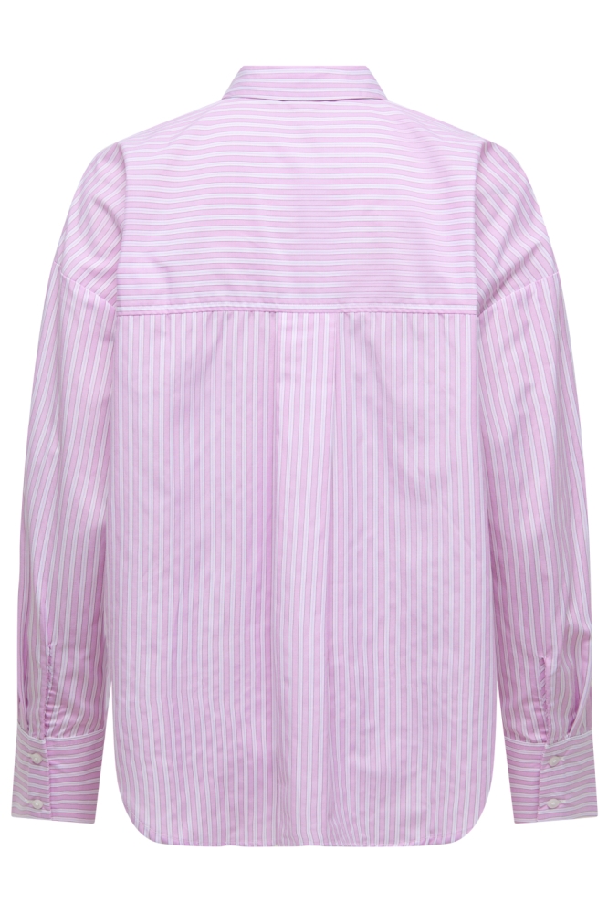 Jacqueline de Yong roze dames blouse | 