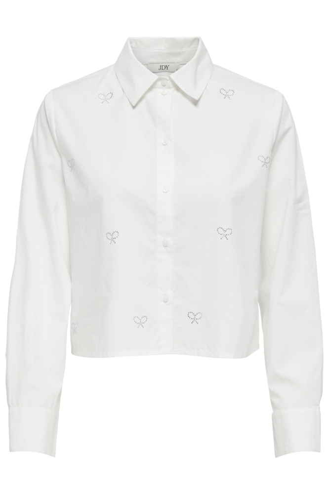 Jacqueline de Yong witte dames blouse | Vooraanzicht