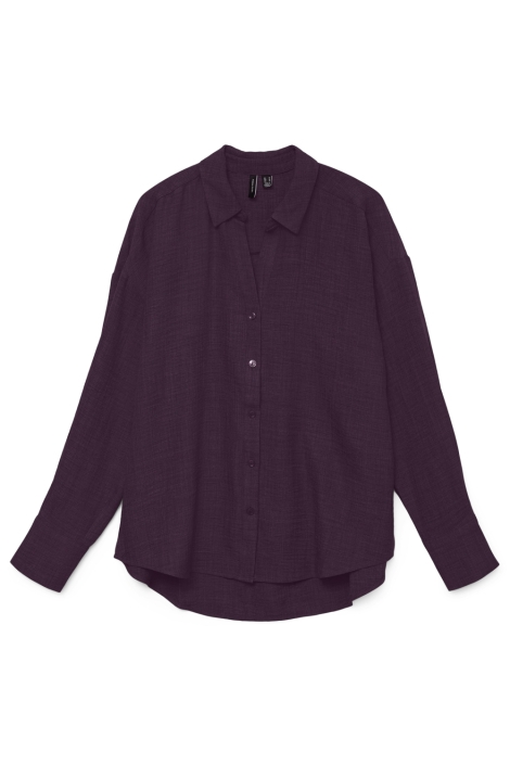 Vero Moda bordeaux dames blouse | Vooraanzicht