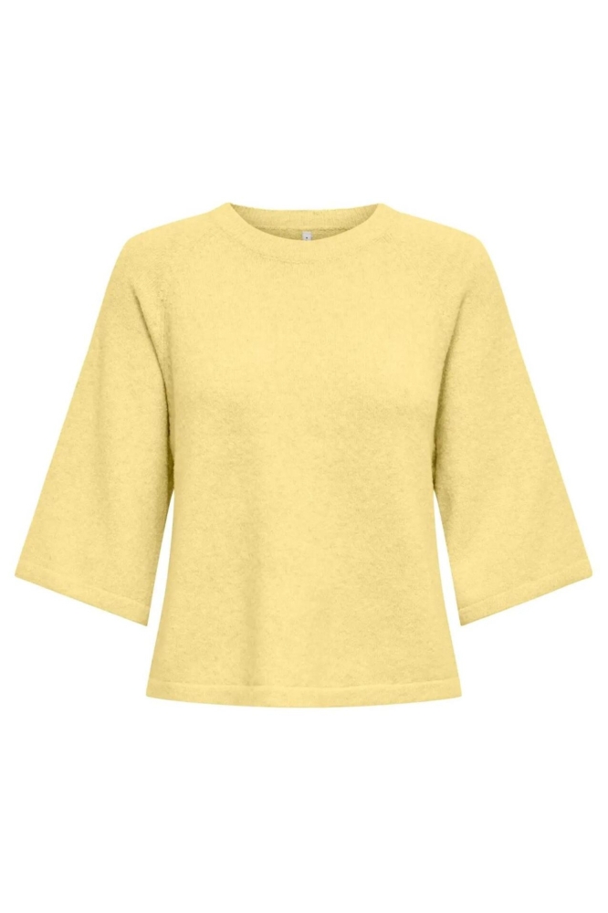 Only gele dames trui | Vooraanzicht