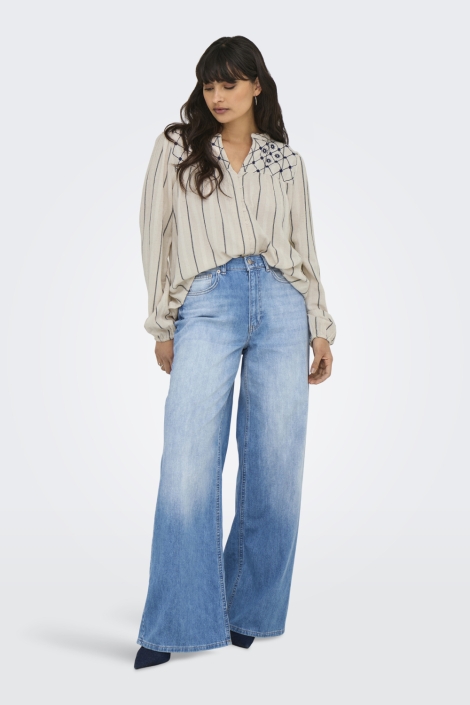 Only beige dames blouse | Model