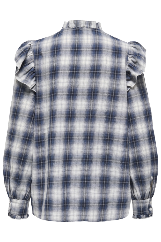 Only beige dames blouse | Achteraanzicht