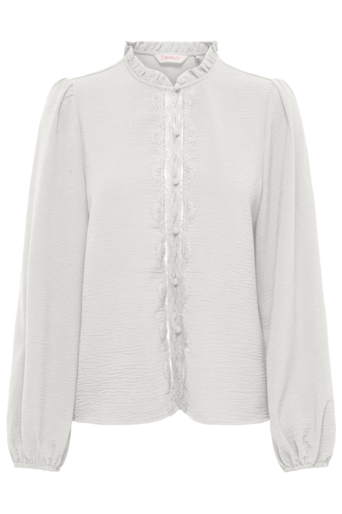 Only witte dames blouse | Vooraanzicht