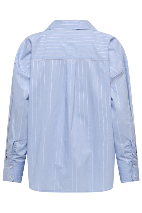 Jacqueline de Yong blauwe dames blouse | Achteraanzicht