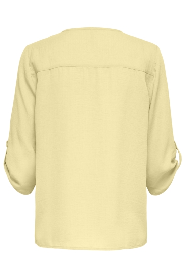Jacqueline de Yong JDYDIVYA LIFE 3/4 TOP WVN NOOS 15226911 PASTEL YELLOW