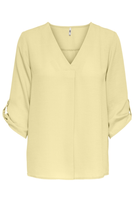 Jacqueline de Yong gele dames t-shirt | 